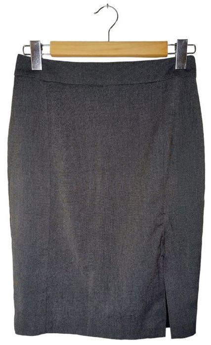 Portmans  Work Skirt 8 - Grey - Excellent