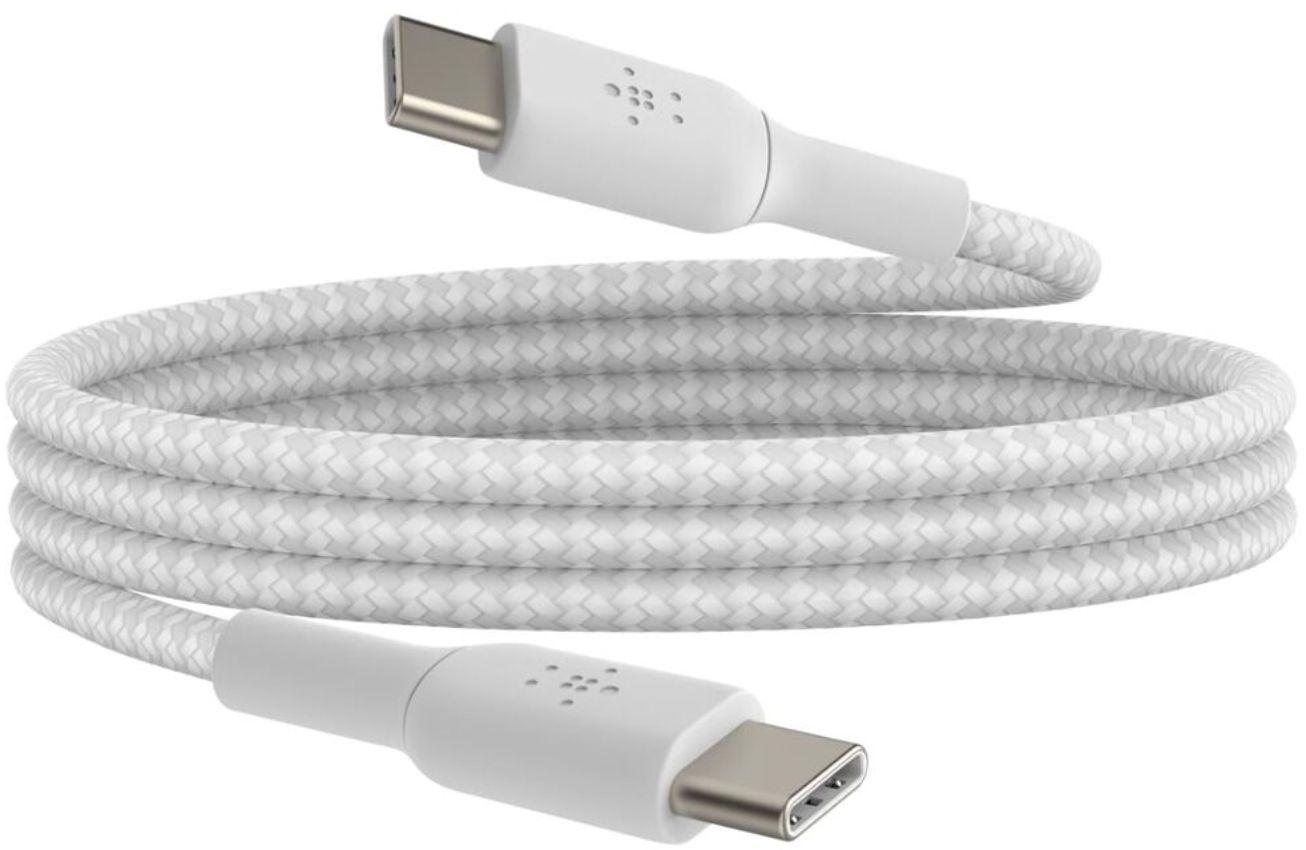 Powerbug Braided USB-C to USB-C High-Speed Data Cable