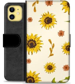 Premium Wallet Phone Case for iPhone 11 - Sunflower