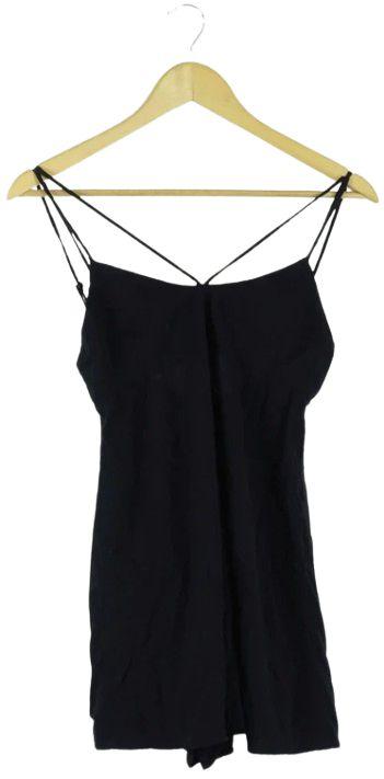 Pull & Bear  Jumpsuit Dress M - Black - Excellent