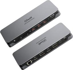 QGeeM D6908 USB C Laptop Docking Station