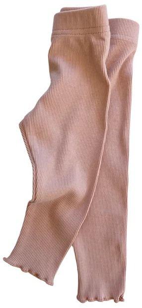 Rai & Co  Mini Ribbed leggings (Size 5) - Blush - Over Stock