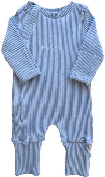 Rai & Co  Ribbed Jumpsuits (Size 0000) -  Light Blue - Over Stock