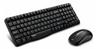 Rapoo X1800S Wireless Keyboard and Mouse Combo - Black