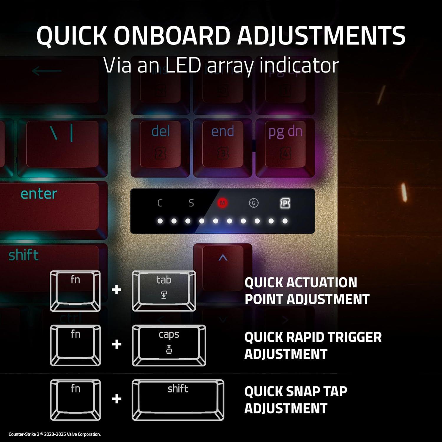 Refurbished Razer Huntsman V3 Pro TKL Gaming Keyboard - Reebelo Australia