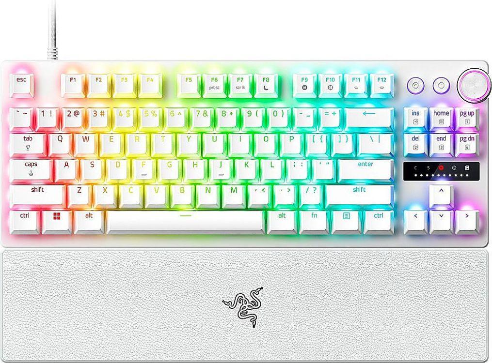 Razer  Huntsman V3 Pro TKL Gaming Keyboard - White - Premium