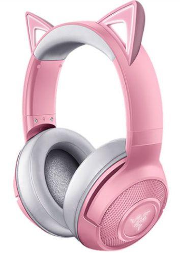 Razer  Kraken Kitty Edition Wireless Gaming Headset - Quartz Pink - Premium
