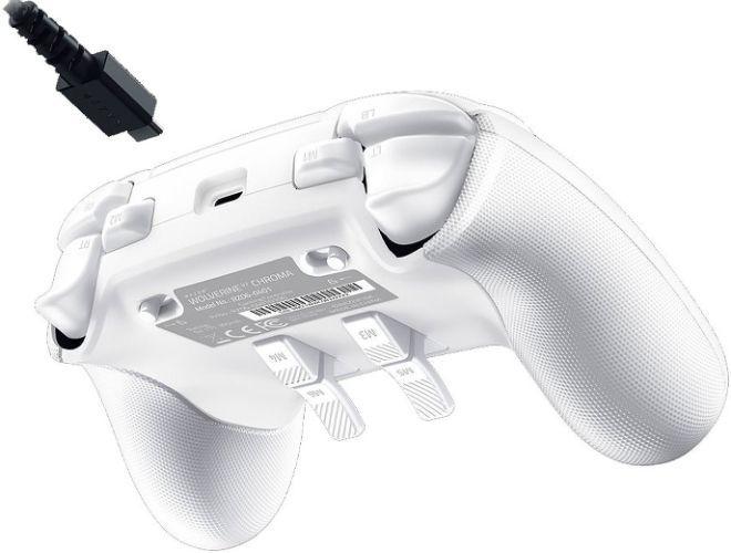 Razer Wolverine V2 Chroma Wired Gaming Controller - White