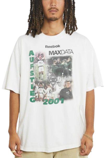 Reebok  Borussia Mönchengladbach Soccer Tee L - White - Excellent