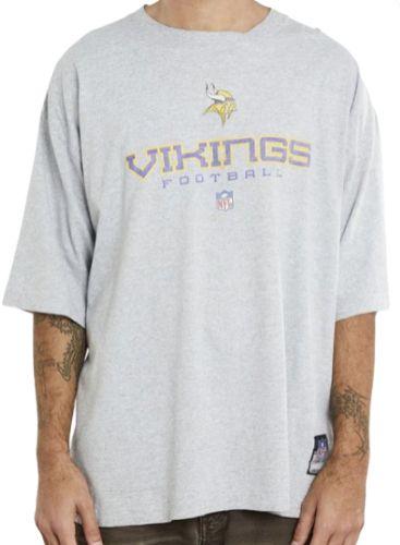 Reebok  NFL Minnesota Vikings Tee XXL - Gray - Excellent