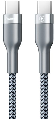 Remax Phone Cable Type-C To Type-C 18W (1M) - Silver