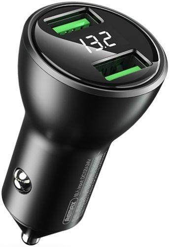Remax  RCC106 Vitor Series Car Charger - Black - Brand New