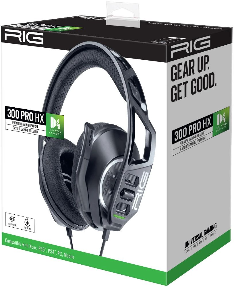 RIG 300 PRO HX Wired Gaming Headset - Black
