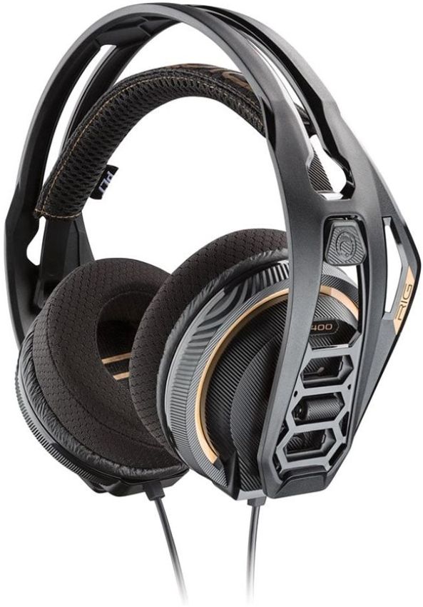RIG 400 HC Wired Gaming Headset - Black/Gold