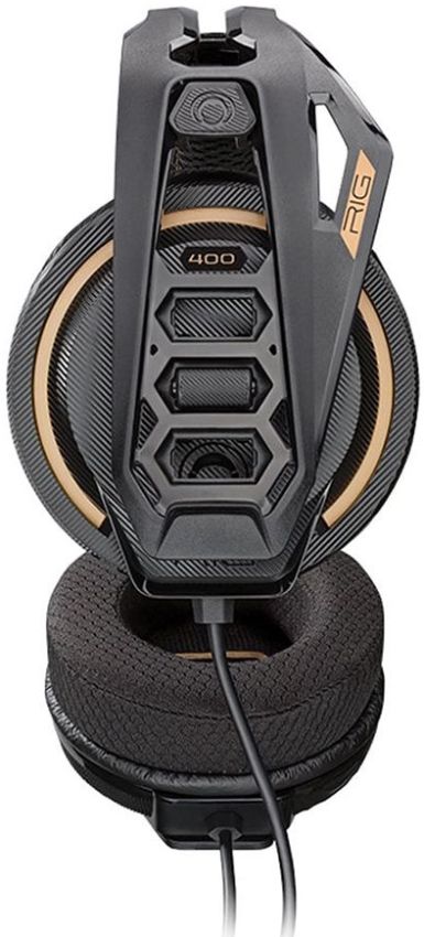 RIG 400 HC Wired Gaming Headset - Black/Gold
