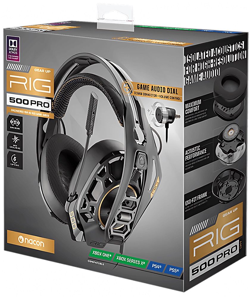 RIG 500 PRO HA Wired Gaming Headset - Black