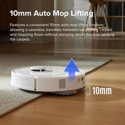Roborock Qrevo S Robotic Vacuum Cleaner - White