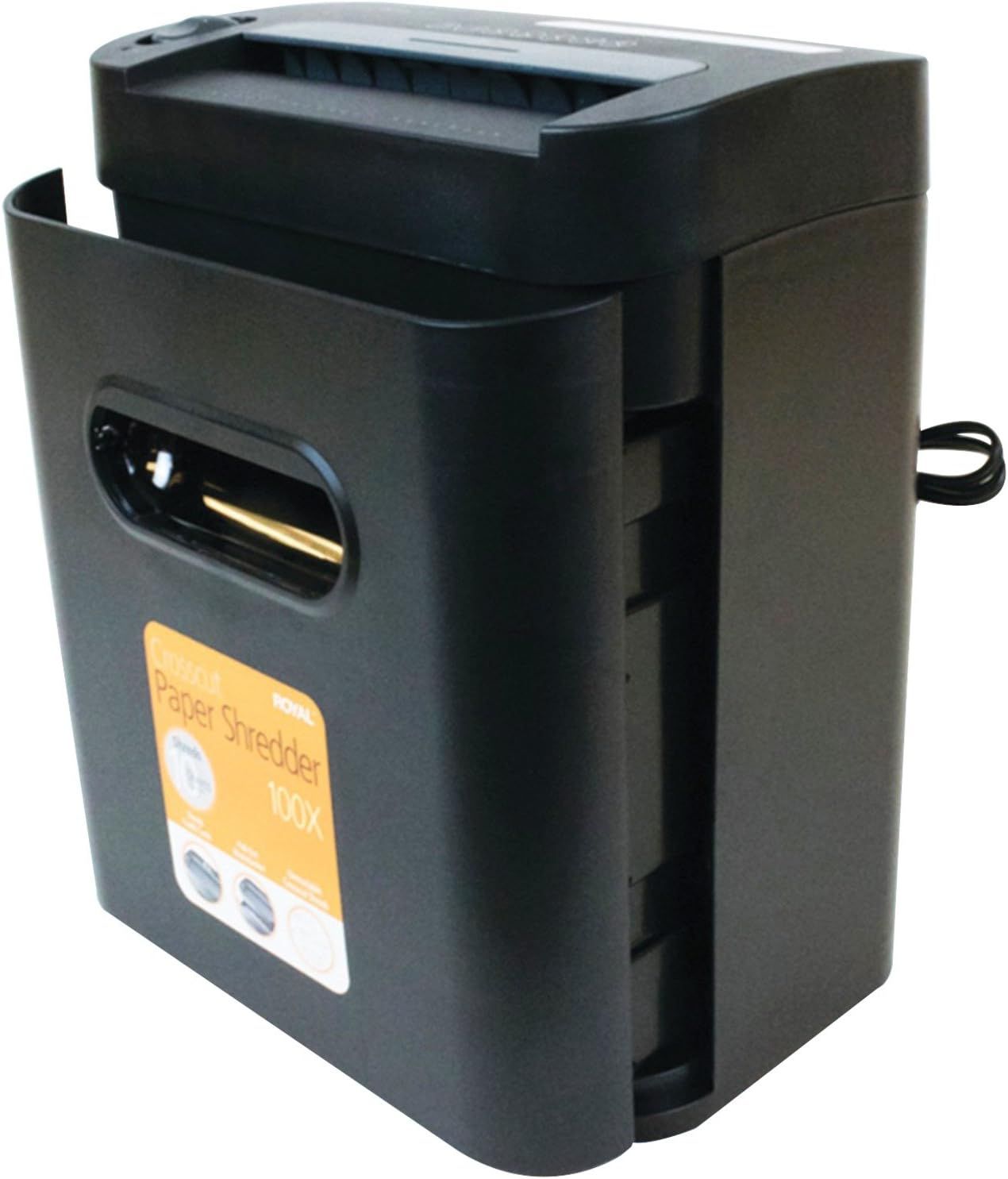 Royal 29171y 100x 10-Sheet Crosscut Shredder