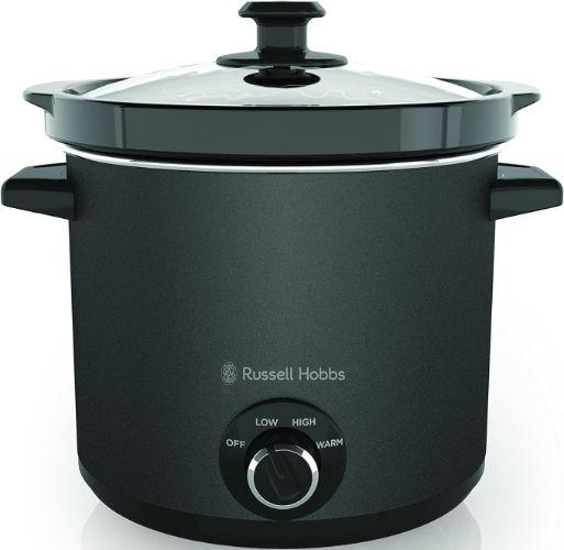 Russell Hobbs  4L Slow Cooker - Matte Black - Premium