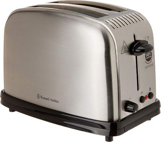 Russell Hobbs  Classic 2 Slice Toaster - Brushed - Premium