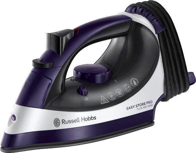 Russell Hobbs  Easy Store Pro Plug & Wind Iron - Purple - Premium