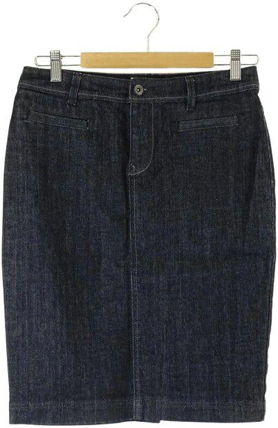 Saba  Denim A Line Skirt 8 - Black - Excellent