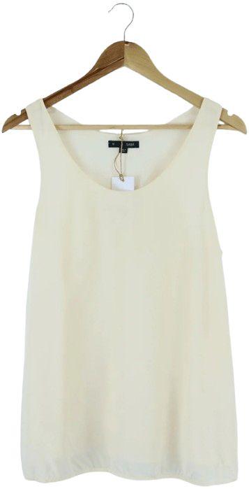 Saba  Singlet Top 12 - Cream - Excellent