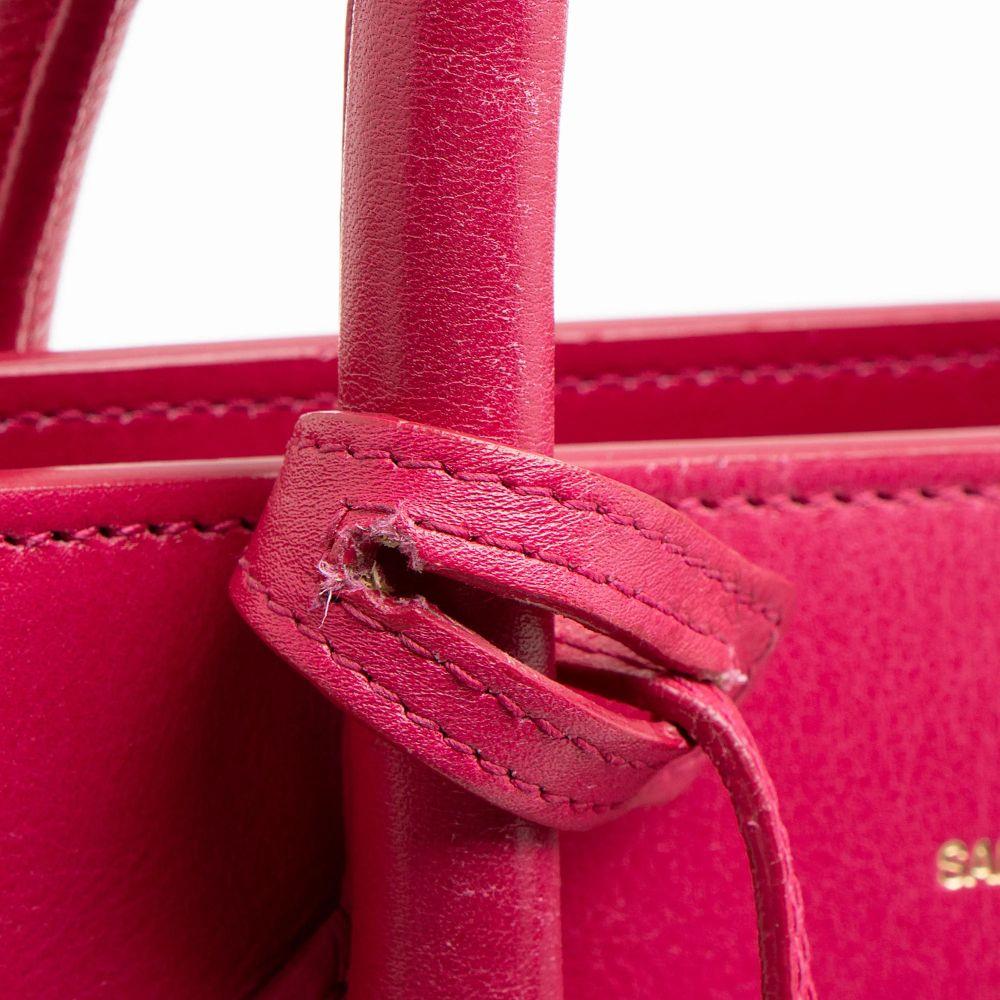 Saint Laurent Calfskin Sac De Jour Small Tote