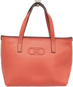 Salvatore Ferragamo Gancini Leather Handbag