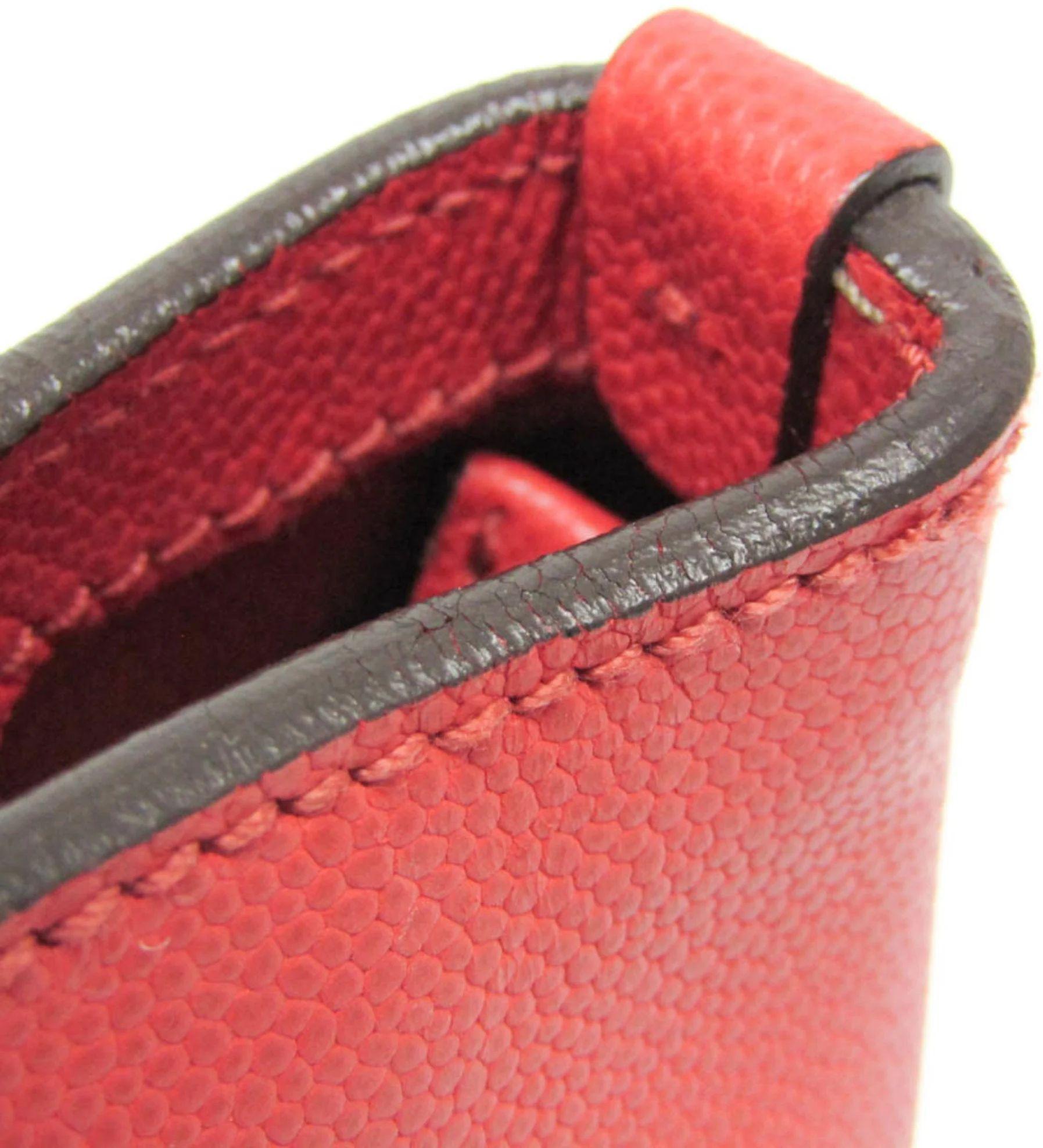 Salvatore Ferragamo Gancini Leather Handbag