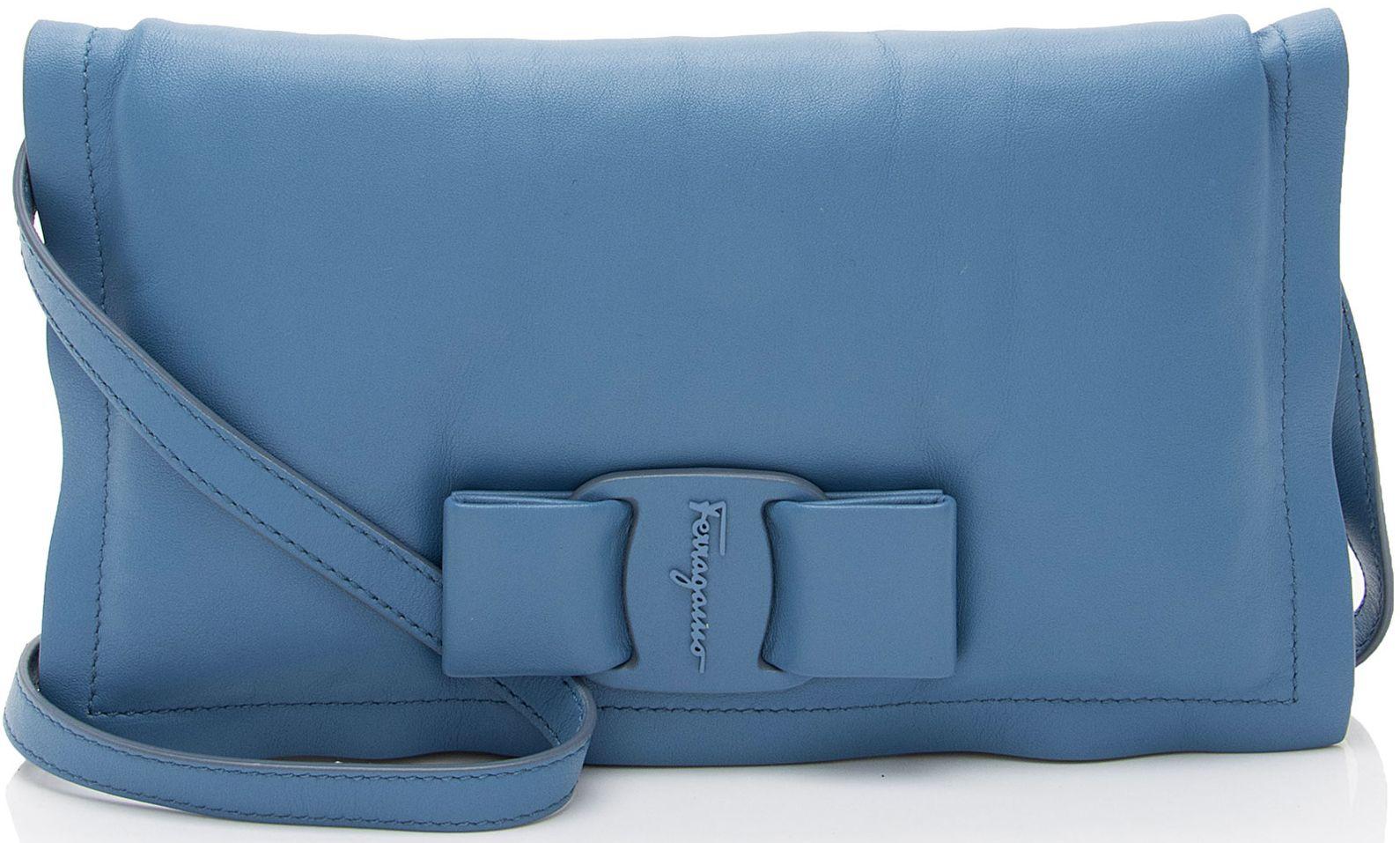 Salvatore Ferragamo Leather Viva Bow Mini Bag