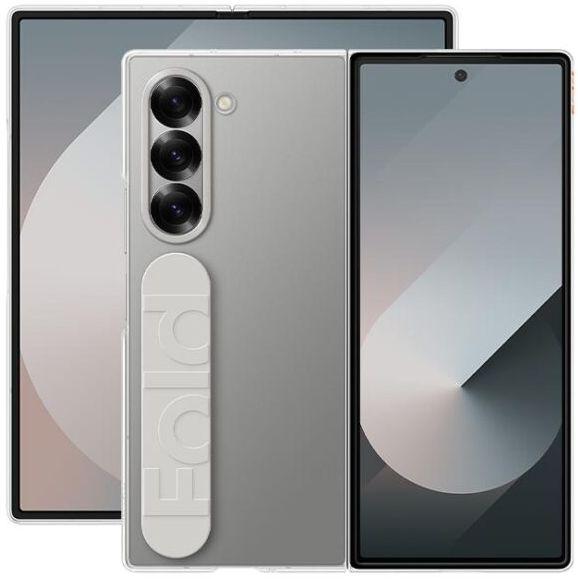 Samsung  Clear Grip Phone Case for Galaxy Z Fold6 - Clear - Brand New