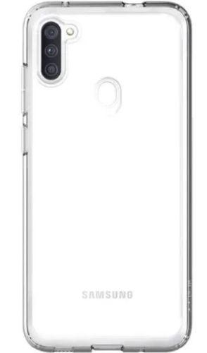 Samsung  Clear Hard Back Cover Case for Galaxy A11 - Transparent - Brand New