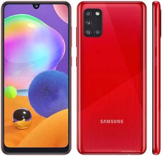 Samsung Galaxy A31 - 128GB - Prism Crush Red - Single Sim - 4GB RAM - Acceptable