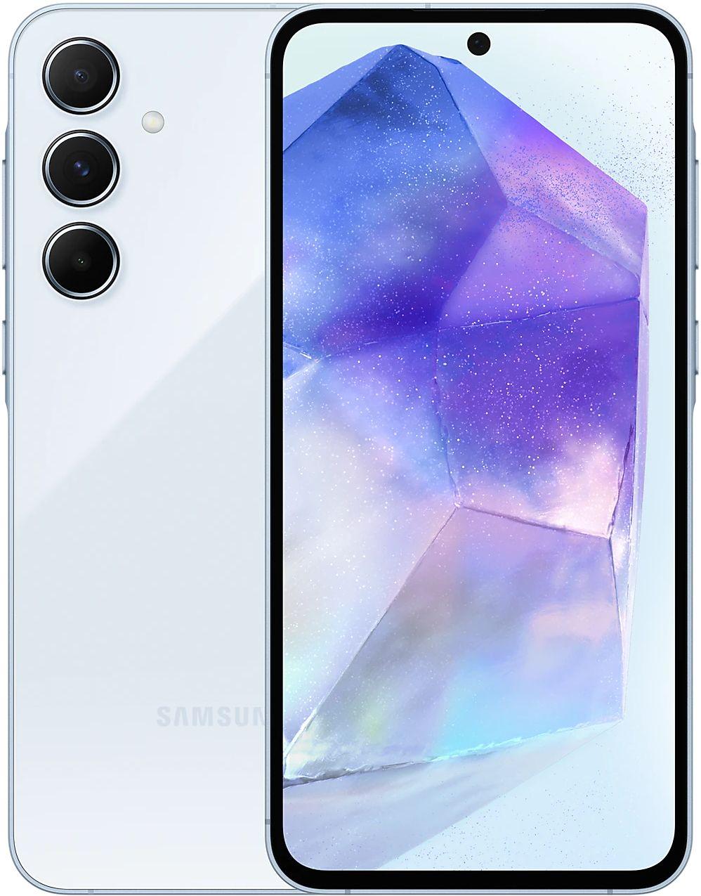 Galaxy A55 - 256GB - 8GB RAM - Single Sim - Awesome Iceblue