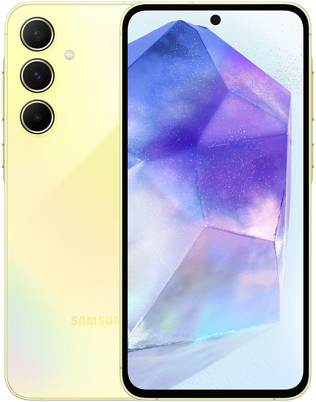 Samsung Galaxy A55 - 128GB - Awesome Lemon - Single Sim - 8GB RAM - Good