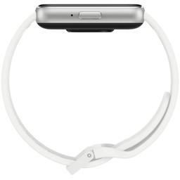 Samsung Galaxy Fit3 - 256GB - Silver Aluminum Case with White Silicone Strap Silicone