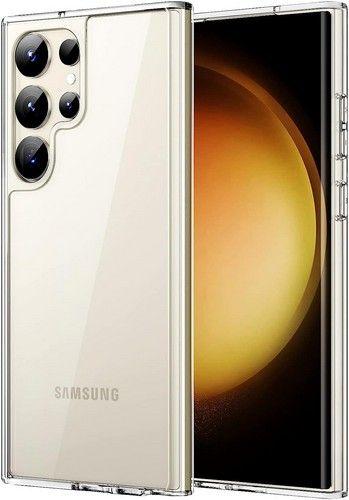 SmartGear Samsung Galaxy S23 Ultra Tough Hybrid Clear Case  - Clear - Brand New