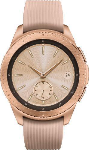 Samsung  Galaxy Watch - 4GB - Bluetooth + LTE - 42mm - Rose Gold - Stainless Steel - Pink Beige - Silicone Strap - Silicone - Good