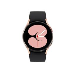 Samsung Galaxy Watch4 (Bluetooth) - 16GB - 40mm - Gold Aluminum Case with Black Fluoroelastomer Sport Band