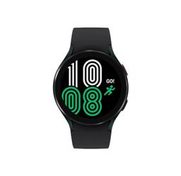 Samsung Galaxy Watch4 (Bluetooth) - 16GB - 44mm - Green Aluminum Case with Black Fluoroelastomer Sport Band