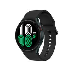 Samsung Galaxy Watch4 (Bluetooth) - 16GB - 44mm - Green Aluminum Case with Black Fluoroelastomer Sport Band