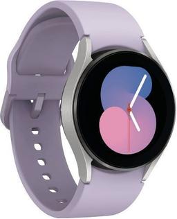 Samsung Galaxy Watch5 (Bluetooth) - 16GB - 40mm - Bora Purple Aluminum Case with Purple Fluoroelastomer Sport Band