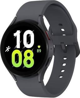 Samsung Galaxy Watch5 (Bluetooth) - 16GB - 44mm - Graphite Aluminum Case with Graphite Fluoroelastomer Sport Band