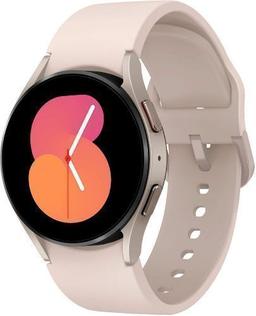 Samsung Galaxy Watch5 (Bluetooth) - 16GB - 40mm - Pink Gold Aluminum Case with Pink Fluoroelastomer Sport Band