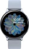 Samsung Galaxy Watch Active2 (Bluetooth) - 4GB - 40mm - Cloud Silver Aluminum Case with Silver Fluoroelastomer Fluoroelastomer Strap