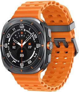 Galaxy Watch Ultra - 32GB - 47mm - Titanium Gray Titanium Case with Orange Silicone Marine Band