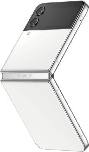Galaxy Z Flip4 - 256GB - Bespoke Edition (White/Silver)