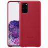 Samsung Leather Cover Phone Case for Galaxy S20+ - Red