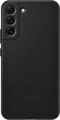Samsung  Leather Cover Phone Case for Galaxy S22+ - Black - Brand New